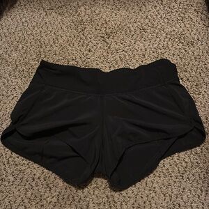 Lululemon black athletic shorts